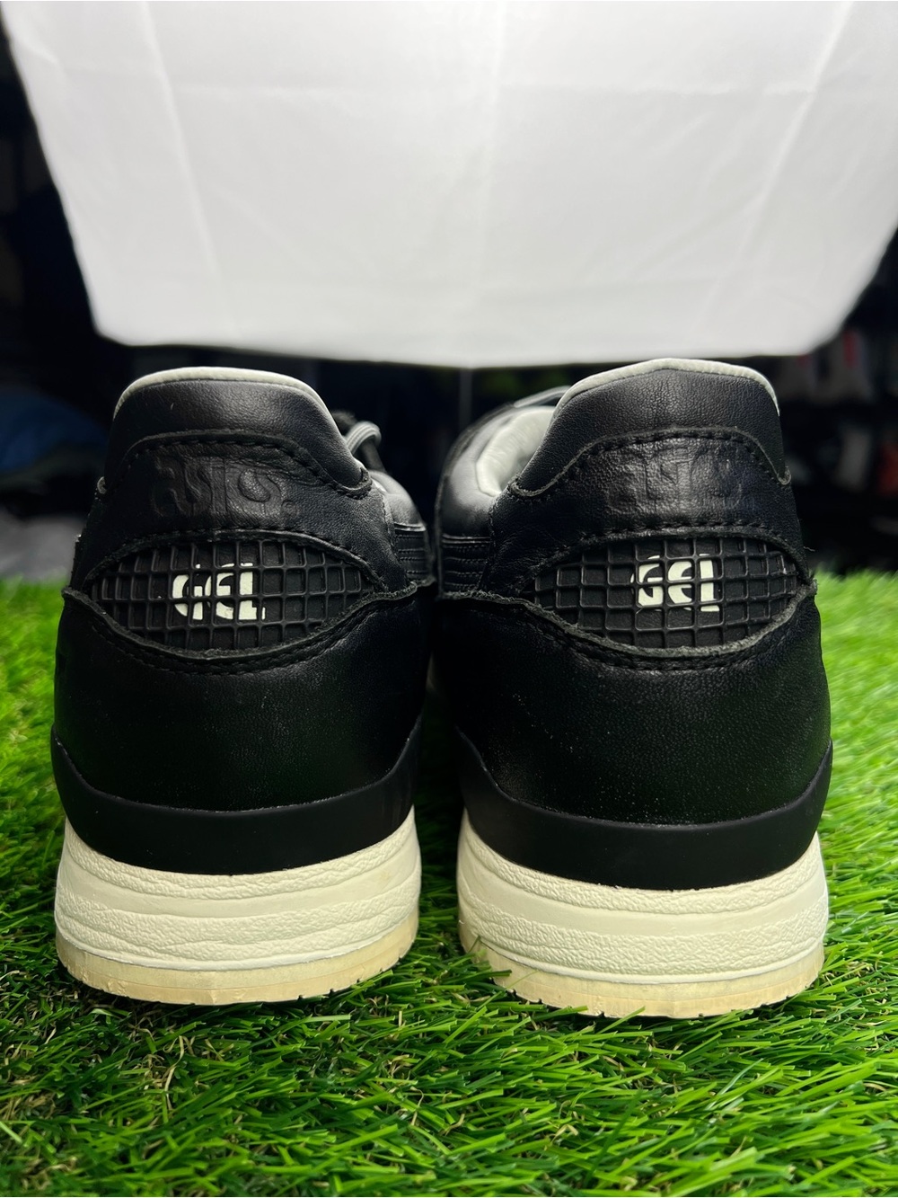 ASICS Gel Lyte III Kith Opening Ceremony Men’s Black Leather Shoes Sneakers - 12 - Picture 3 of 5